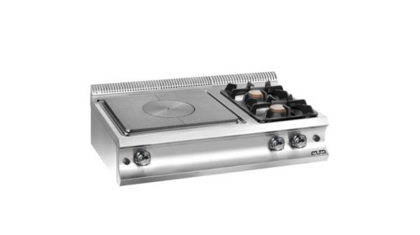 GT2D77XL DOMINA 700 cucina 2 fuochi mbm