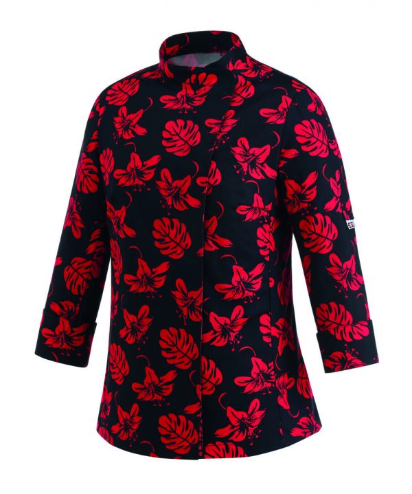 102091 ibiscus woman Casacca Egochef