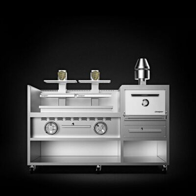 Combo Josper CVJ-050-2-HJX-25 / Doppia griglia basca in un modulo