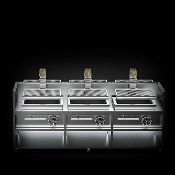 Josper Basque Grill PVJ-076-3 Tripla griglia individuale