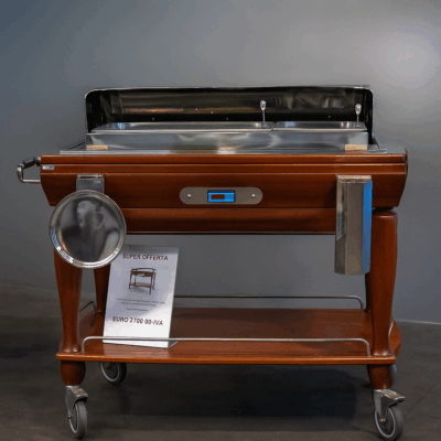 carrello per bolliti come nuovo